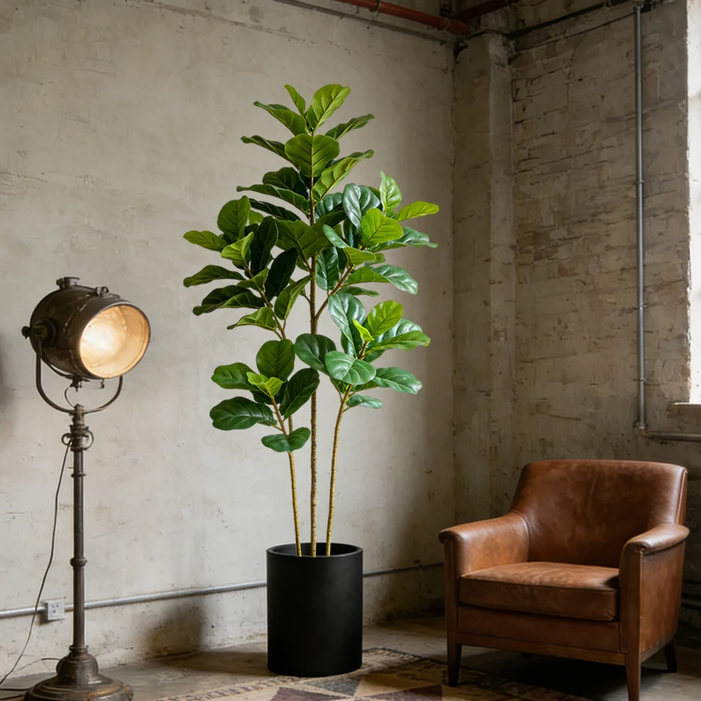 Pohon Fiddle Fig Buatan 64/122 - Ficus Lyrata Tree ulasan dan harga