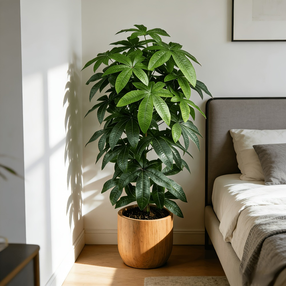 Pohon Uang Buatan Pachira Aqua - Ficus Lyrata Tree ulasan dan harga